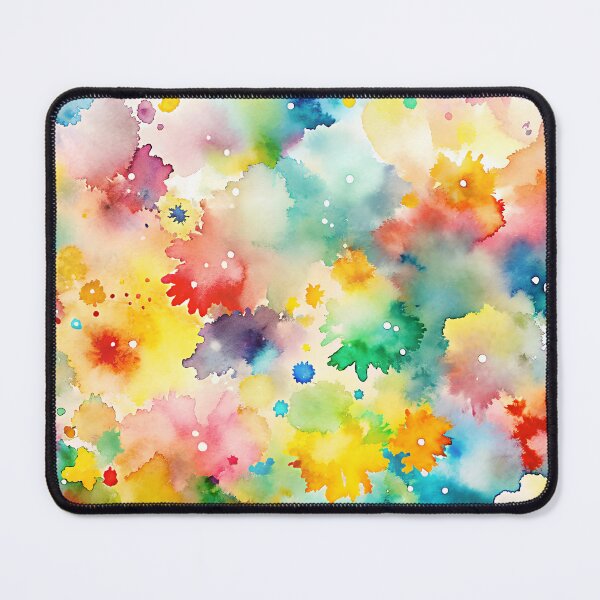 Item preview, Multicolor Watercolor Splashy Texture designed and sold by EmeraldeaArt.