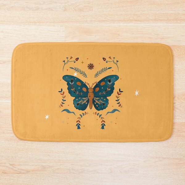 Item preview, ARTSY BEAUTIFUL DARK MOTH ORNAMENTAL ART Butterfly designed and sold by JusTiceT-shirts.