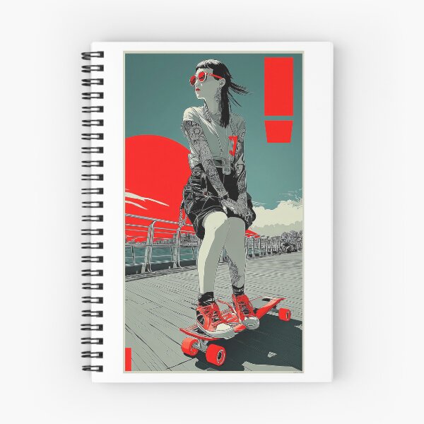 Item preview, Skate Girl 01 designed and sold by bixdesign.