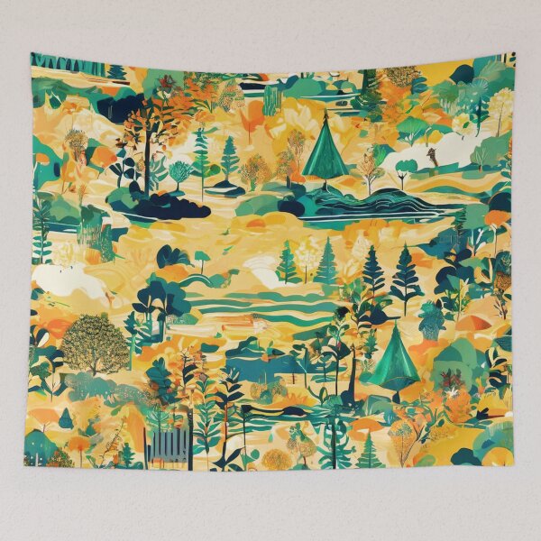 Item preview, Paradise on Earth for Pattern Lovers designed and sold by Zofia Sosnecka.