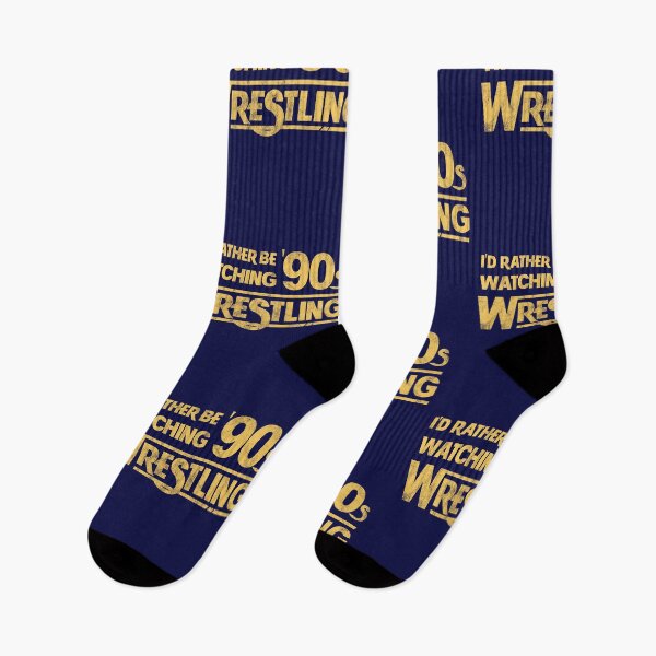 Item preview, I'd Rather Be Watching 90s Wrestling designed and sold by artshapedbox.