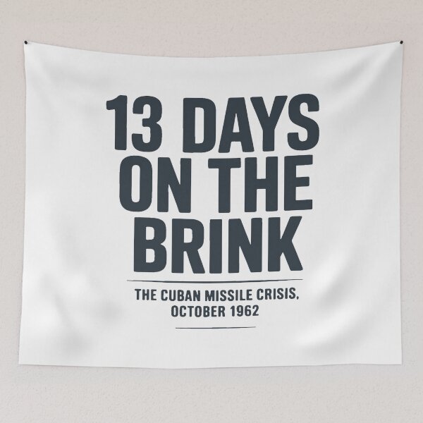 Item preview, Historical Cold War Tension in Striking Bold Letters designed and sold by SplashTastic.
