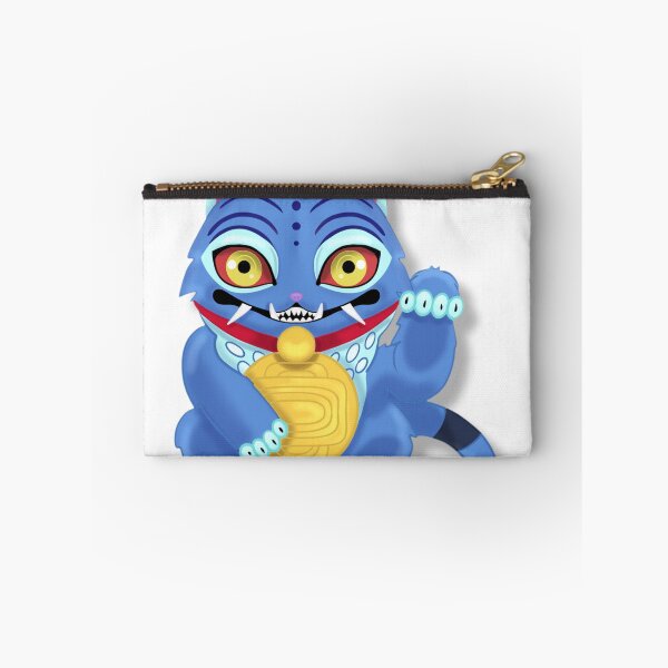 Aperçu de l'œuvre Tigre bleu chanceux créée et vendue par Winged Creations.