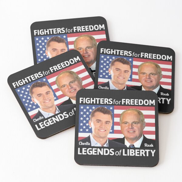 Item preview, Charlie Kirk & Rush Limbaugh - American Legends designed and sold by krewyork.