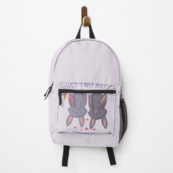Item preview, Just Two Bats Hanging Out – Cute Bat Pun Sticker designed and sold by Novel Works Studio.
