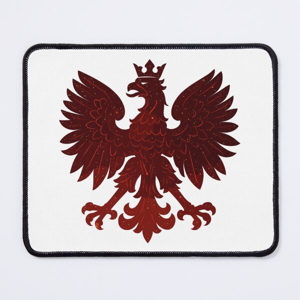 Item preview, Poland Polska Eagle Flag Red Glitter Gift designed and sold by Pineapple-Tree.