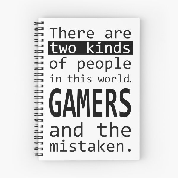 Item preview, Two kinds of people - GAMERS and the mistaken designed and sold by GetItGiftIt.