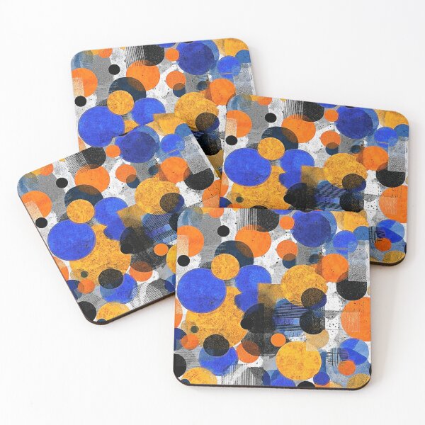 Item preview, Colorful Retro Polka Dots Pattern designed and sold by HausKatz.