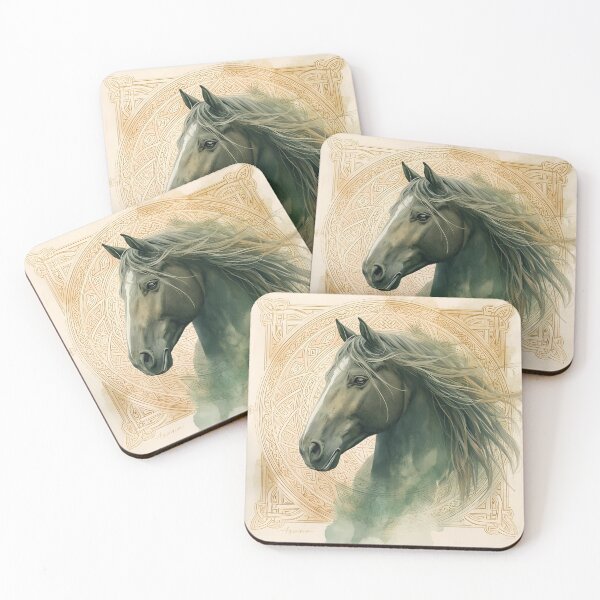 Item preview, Friesian as a Celtic Knot Design designed and sold by Friesian-Fan-S.