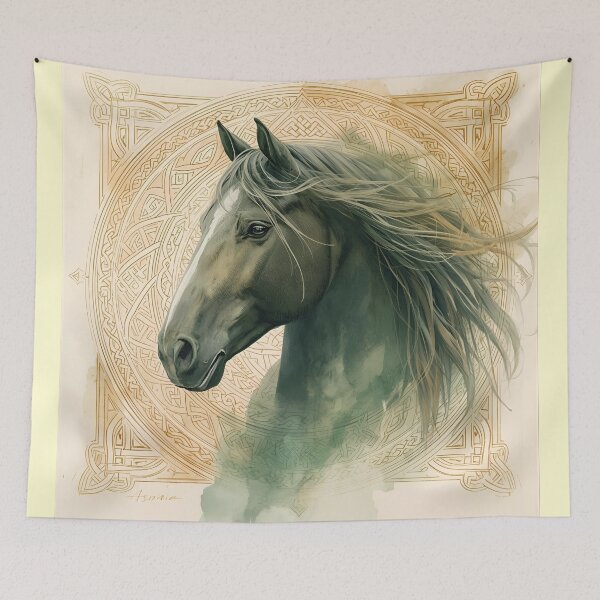Item preview, Friesian as a Celtic Knot Design designed and sold by Friesian-Fan-S.