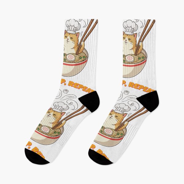 Item preview, Ramen Cat Chef - Cook, Nap, Repeat designed and sold by sherifshaaban.