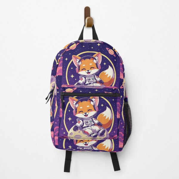 Item preview, Fox Astronaut Headphones designed and sold by Cherry Peony.
