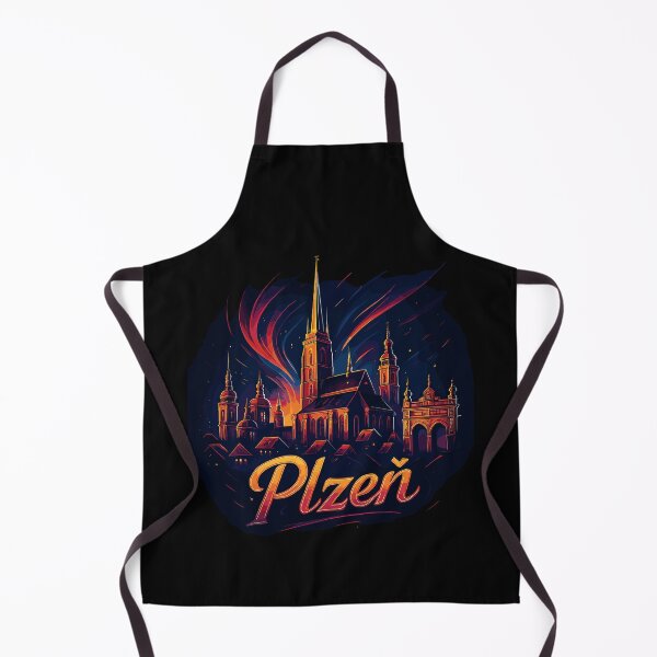 Item preview, Pilsen Plzeň City Czech Republic Silhouette Gift designed and sold by Pineapple-Tree.