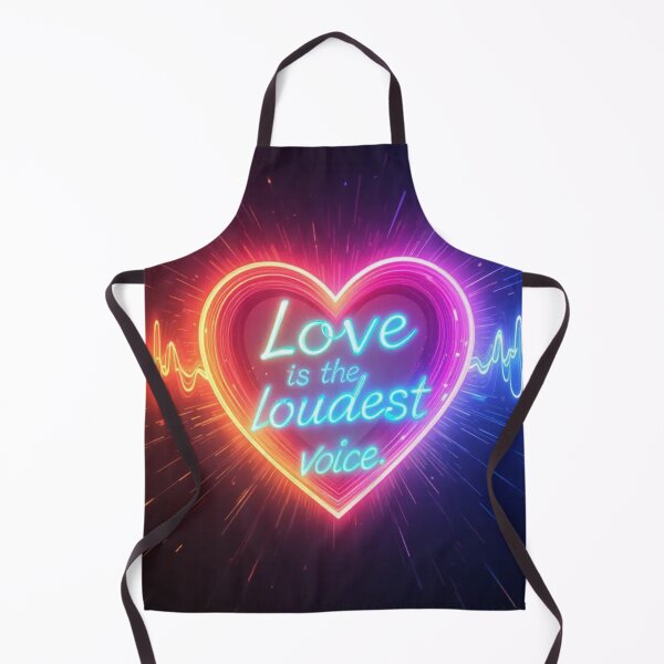 Item preview, Neon Heart with Soundwave designed and sold by InezPhotography.