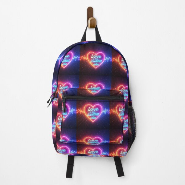 Item preview, Neon Heart with Soundwave designed and sold by InezPhotography.