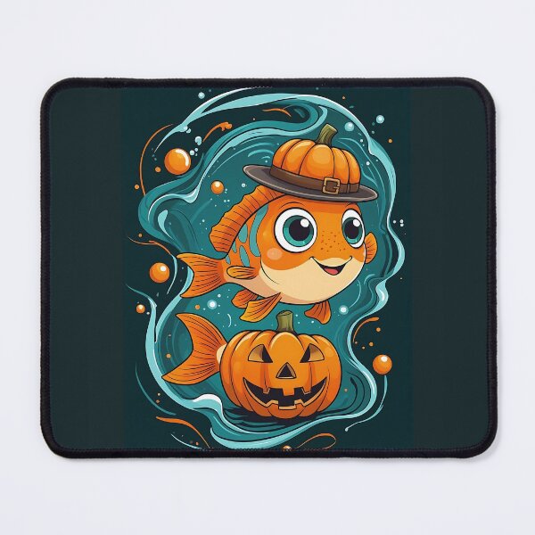 Item preview, Jack-O’-Lantern Pumpkin Fish designed and sold by DariaCraft.