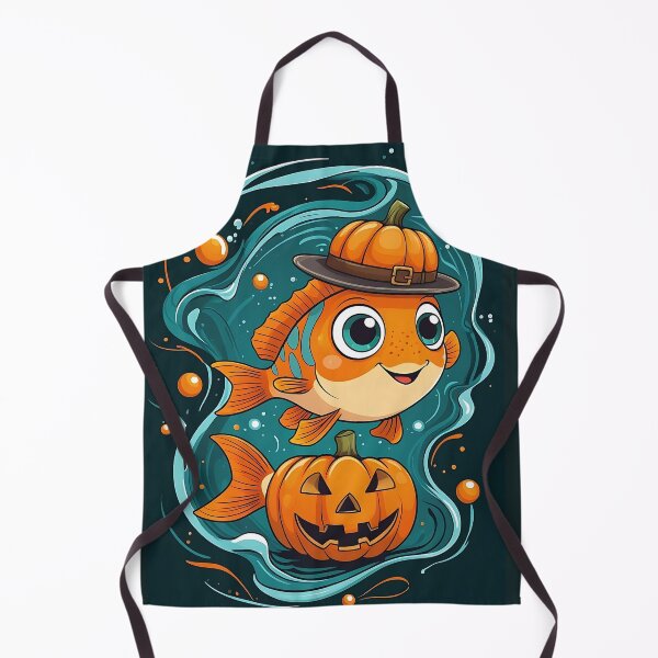 Item preview, Jack-O’-Lantern Pumpkin Fish designed and sold by DariaCraft.