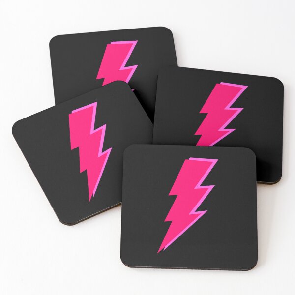 Item preview, Lightning Bolt - Pink designed and sold by Jeallan Designs.