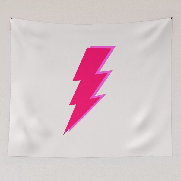 Item preview, Lightning Bolt - Pink designed and sold by Jeallan Designs.