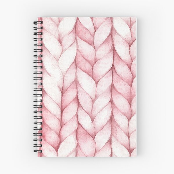 Item preview, Blush Pink Autumn Fall Sweater Braids Watercolor All Over designed and sold by Feeling Artsy.