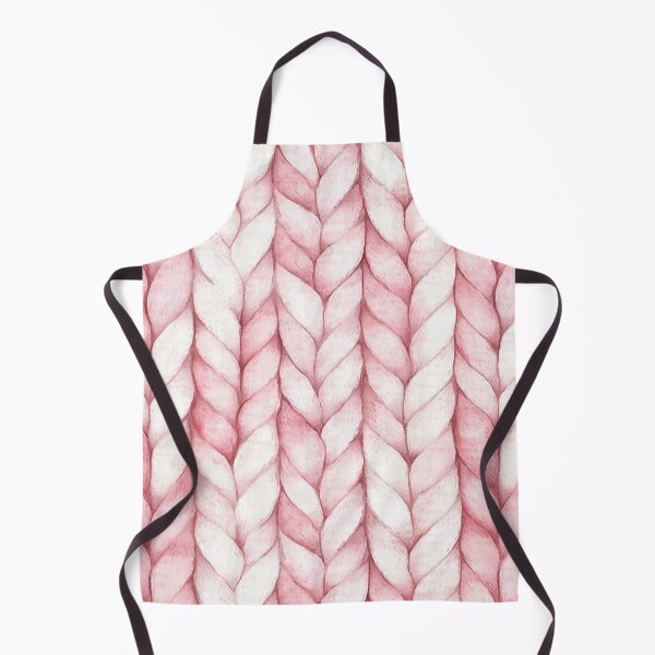 Item preview, Blush Pink Autumn Fall Sweater Braids Watercolor All Over designed and sold by Feeling Artsy.