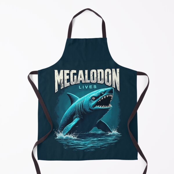 Item preview, Megalodon Lives – Ancient Apex Shark Tee | Prehistoric Sea Monster Design for Shark & Fossil Fans designed and sold by Mythic Tide.