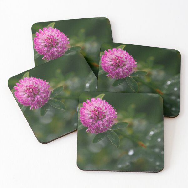 Item preview, Pink flower at green grass designed and sold by DPVisualsLV.