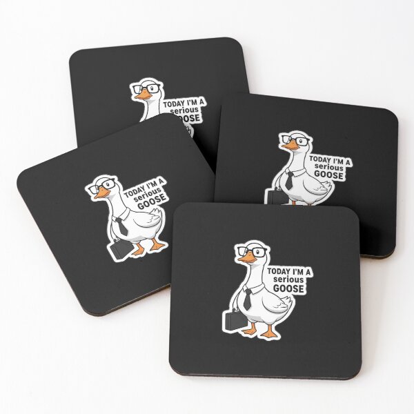 Item preview, Today I'm A Serious Goose designed and sold by zerastore.