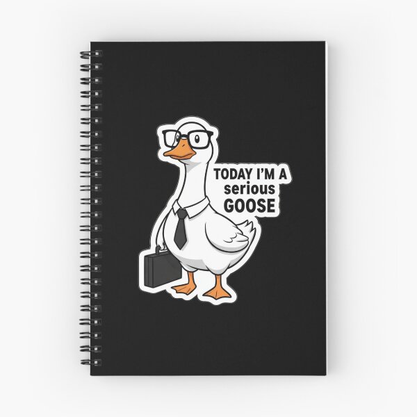 Item preview, Today I'm A Serious Goose designed and sold by zerastore.