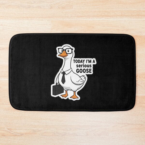 Item preview, Today I'm A Serious Goose designed and sold by zerastore.
