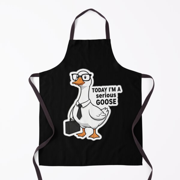 Item preview, Today I'm A Serious Goose designed and sold by zerastore.