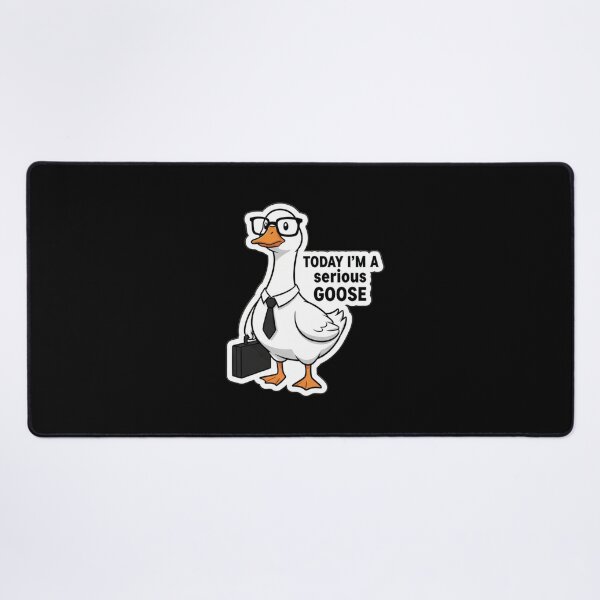 Item preview, Today I'm A Serious Goose designed and sold by zerastore.