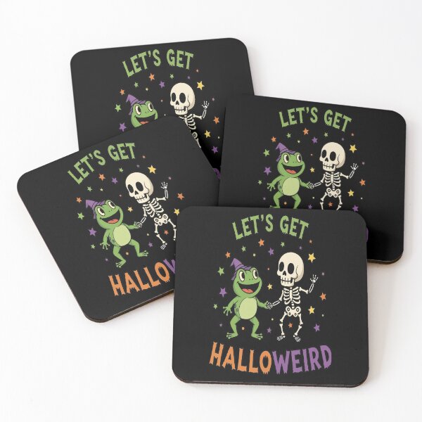 Item preview, Funny Halloween Friends Design designed and sold by HalloFrogs.