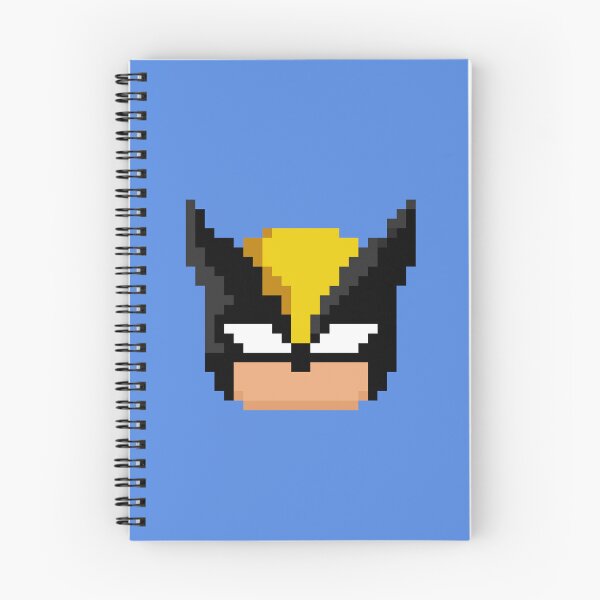 Item preview, Pixel art-Wolverine (mask) designed and sold by DoodleSnake58.