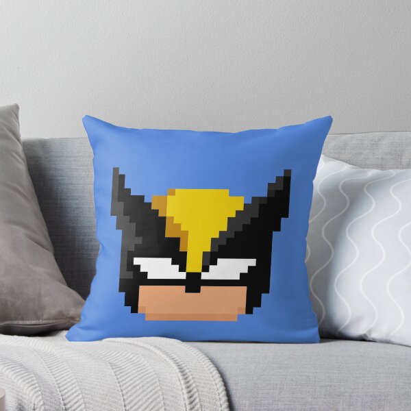 Item preview, Pixel art-Wolverine (mask) designed and sold by DoodleSnake58.