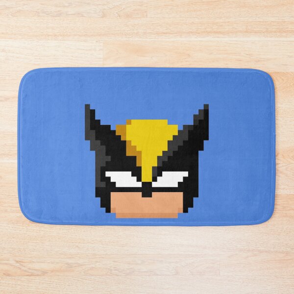 Item preview, Pixel art-Wolverine (mask) designed and sold by DoodleSnake58.