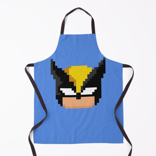 Item preview, Pixel art-Wolverine (mask) designed and sold by DoodleSnake58.