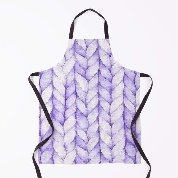 Item preview, Purple Autumn Fall Sweater Braids Watercolor All Over designed and sold by Feeling Artsy.