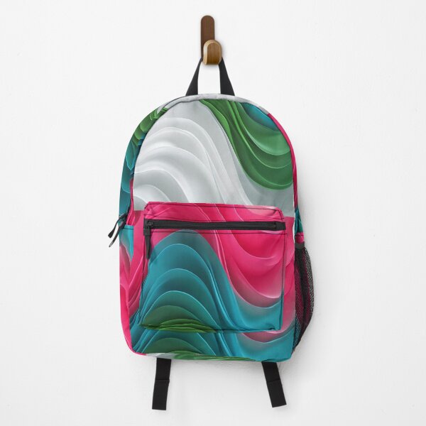 Item preview, Waves of Color – Abstract Ribbon Flow designed and sold by FatsaStampa.