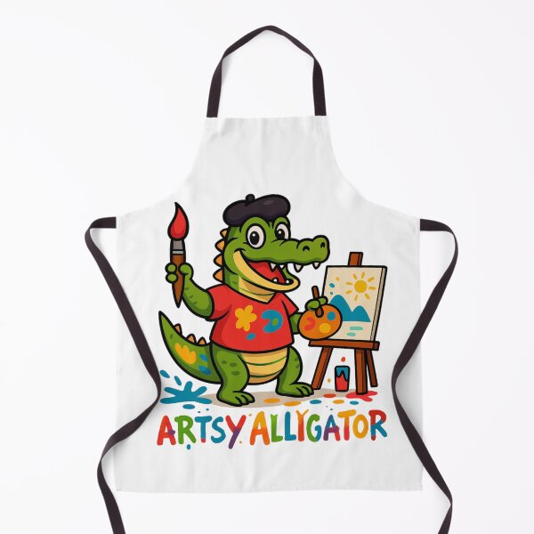 Item preview, Amazing Alliterative Adjective Animal - Artsy Alligator designed and sold by Witan Ink.