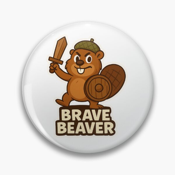 Item preview, Amazing Alliterative Adjective Animal - Brave Beaver designed and sold by Witan Ink.