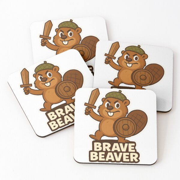 Item preview, Amazing Alliterative Adjective Animal - Brave Beaver designed and sold by Witan Ink.