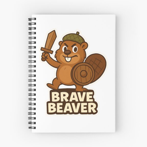 Item preview, Amazing Alliterative Adjective Animal - Brave Beaver designed and sold by Witan Ink.