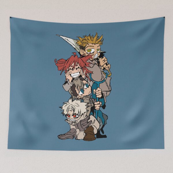Item preview, Team Akuta - Gachiakuta fanart designed and sold by Illehcimart.