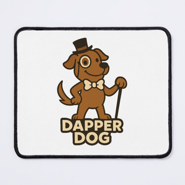 Item preview, Amazing Alliterative Adjective Animal - Dapper Dog designed and sold by Witan Ink.
