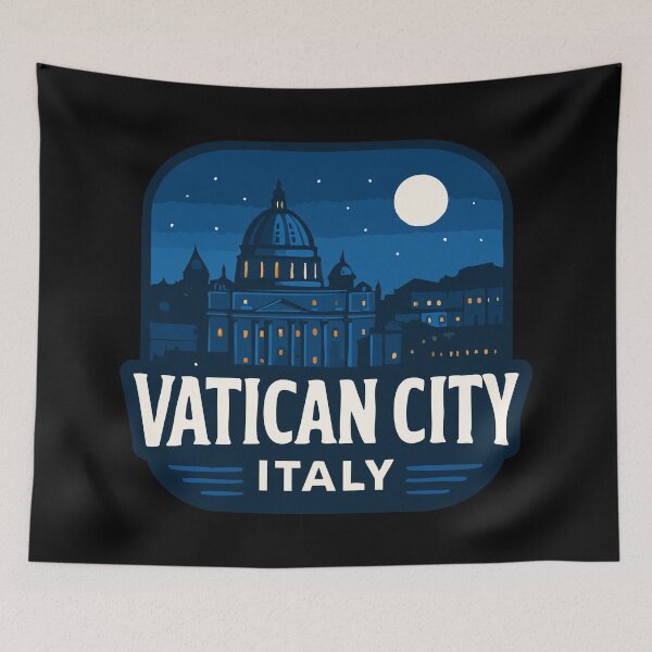 Item preview, Vatican City Italy Travel designed and sold by TomFrontierArt.