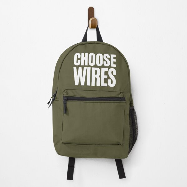 Item preview, Choose WIRES White on Colour version designed and sold by ProtectWIRES.