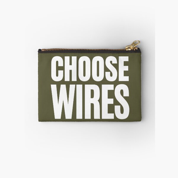 Item preview, Choose WIRES White on Colour version designed and sold by ProtectWIRES.
