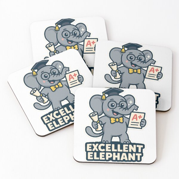 Item preview, Amazing Alliterative Adjective Animal - Excellent Elephant designed and sold by Witan Ink.