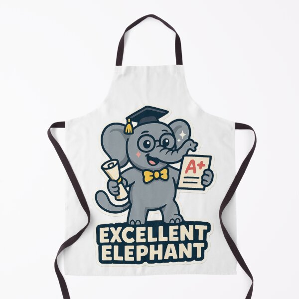 Item preview, Amazing Alliterative Adjective Animal - Excellent Elephant designed and sold by Witan Ink.